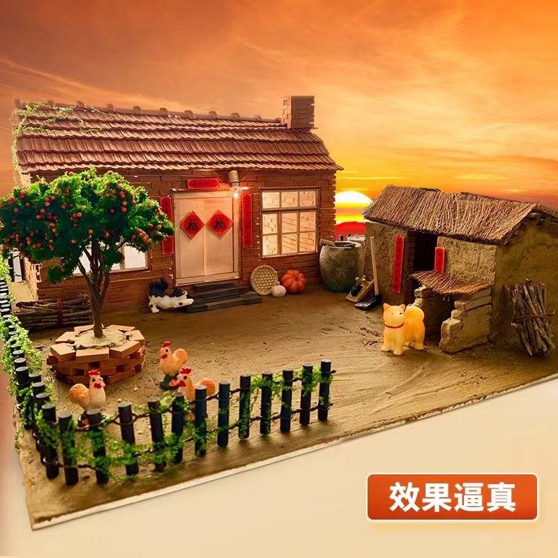 diy场景搭建，打造梦中的小院