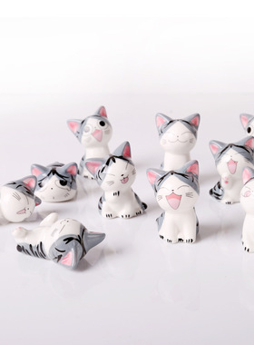 嘟嘟猫私房猫喵小奇手绘萌猫玩偶