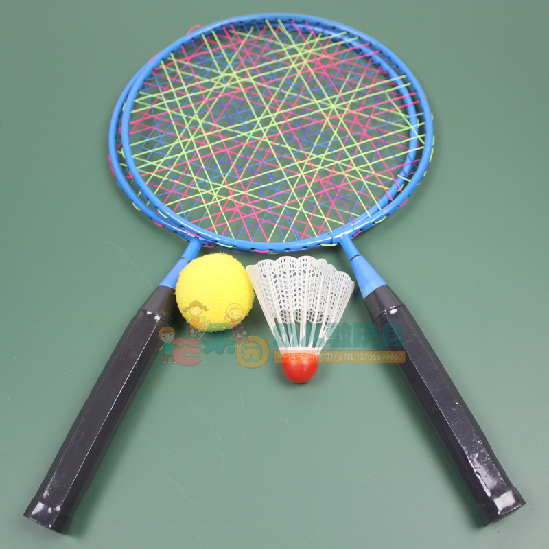 儿童羽毛球拍运动玩具球幼儿园户外器械体育器材感统训练羽毛球