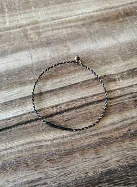 五彩情侣细国风五色线