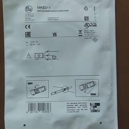 议价IFM磁性开关MK5311MK5312MK5313