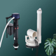 马桶配件老式 排水阀冲水器出水阀浮球侧按钮厕所坐便器水箱进水阀