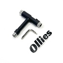 滑板T型工具双翘长板鱼板维修配件陆地冲浪板通用组装 调试工具