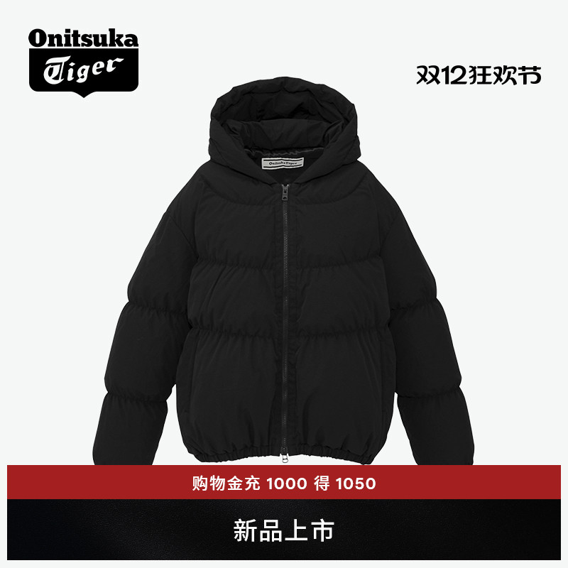 鬼塚虎舒适休闲羽绒服夹克外套