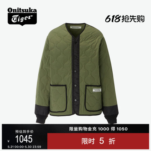 鬼塚虎运动休闲简约男女夹克外套