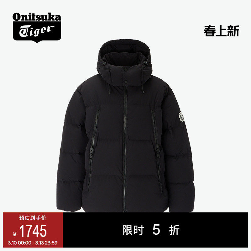 Onitsuka Tiger��V��DOWN JACKET��Ůͬ����ñ���޷����� 1745Ԫ