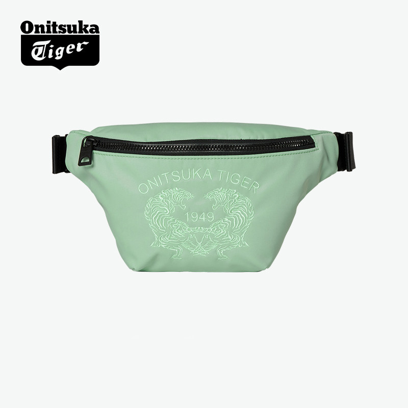 Onitsuka Tiger鬼塚虎男女款轻便休闲通勤简约潮流时尚腰包