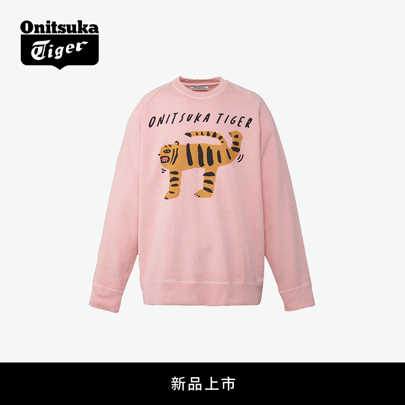 鬼塚虎时尚休闲舒适套头卫衣上衣