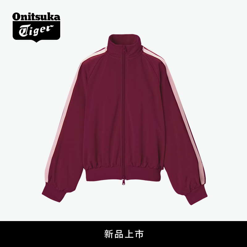 鬼塚虎休闲舒适运动夹克衫