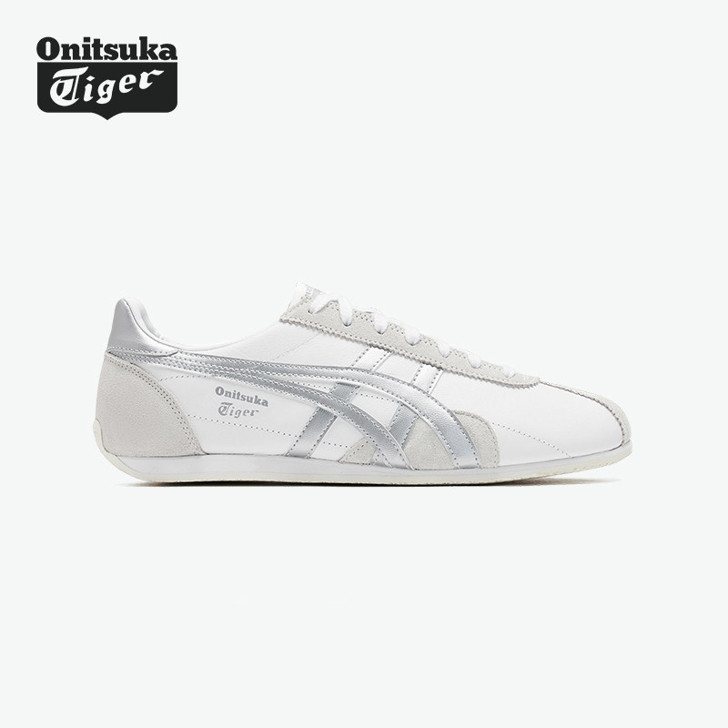 Onitsuka Tiger鬼塚虎RUNSPARK银色夏季复古时尚运动休闲鞋