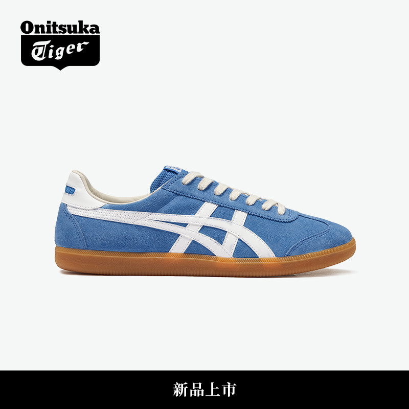 [新品]Onitsuka Tiger鬼塚虎TOKUTEN男女蓝色板鞋休闲复古德训鞋