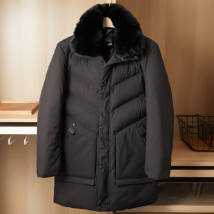 断码处理中老年人棉衣爸爸装老人爷爷羽绒棉服冬装加厚外套男棉袄