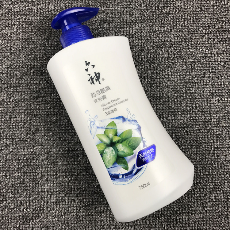 六神劲凉沐浴露3重清凉舒爽750ml