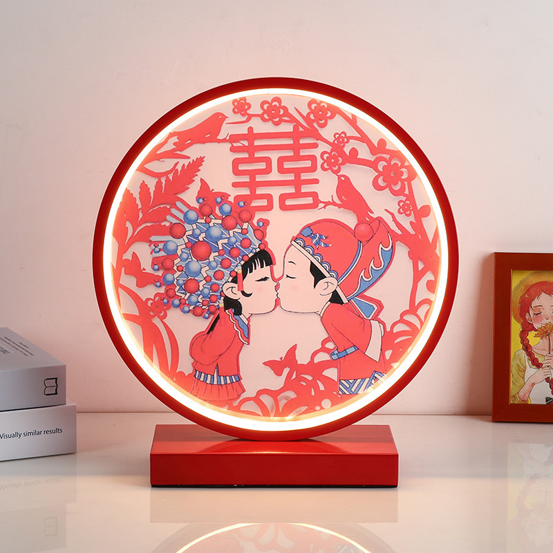 喜庆浪漫卧室古风结婚情趣台灯