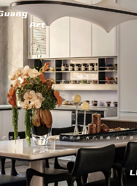 大广 餐桌装饰品摆件高级轻奢高端售楼处样板间摆台陈列软装饰品