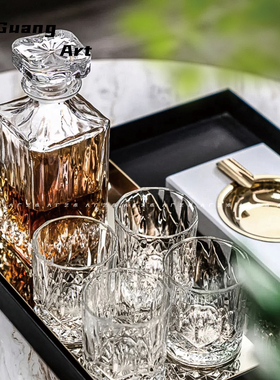 酒具摆件样板房装饰艺术软装饰品