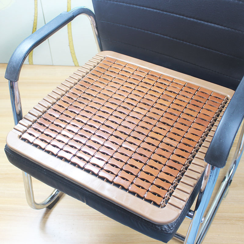 凉席坐垫夏季椅子餐椅凉垫透气屁垫麻将竹子汽车办公室凳子座椅垫