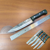 锋钢锯条W9削切刀分割剔骨刀割肉腊肉切肉熟食刀烤肉刀猪牛羊肉刀