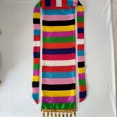 广场舞藏族围裙藏式 舞蹈演出服配饰一片式 腰带七彩条腰带 特价 包邮