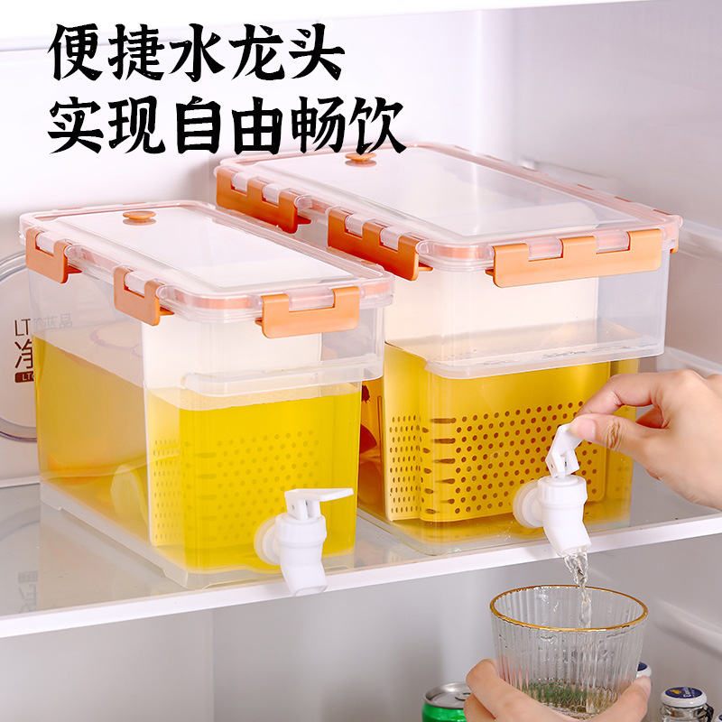 饮料桶带龙头冰箱冷水壶大容量