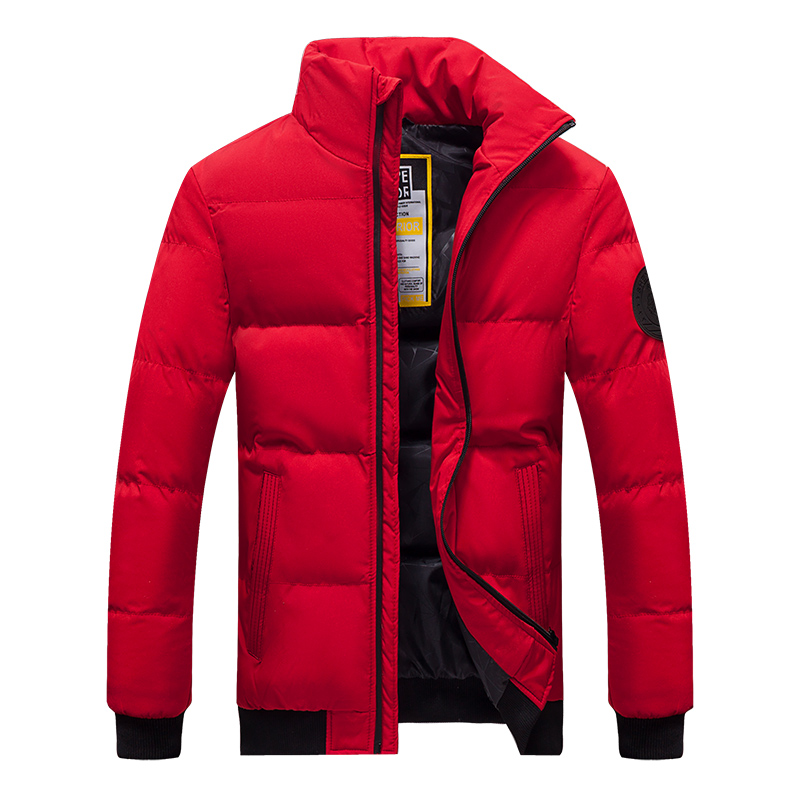 Winter large men's cotton padded Korean standing collar coat m-8xl