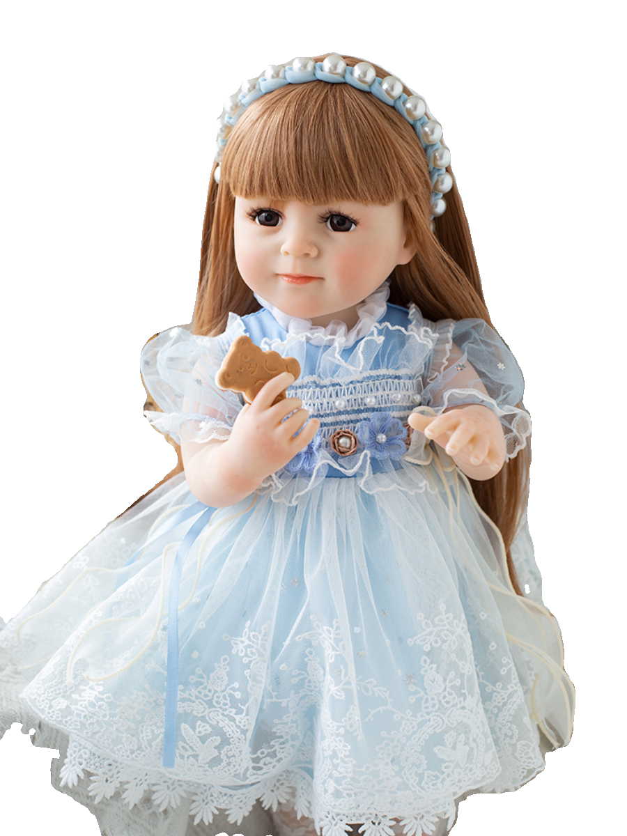 多丽丝仿真重生娃娃玩具儿童婴儿女孩睡眠软胶换装公主生日礼物