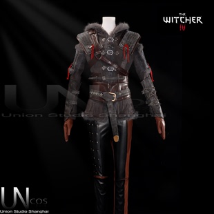 UN定制巫师4皮衣希里猎魔人cos服The Witcher 4 Ciri