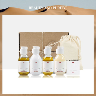 Purity佛手柑洗发水沐浴露酒店民宿用50ml旅行套装 Beauty And