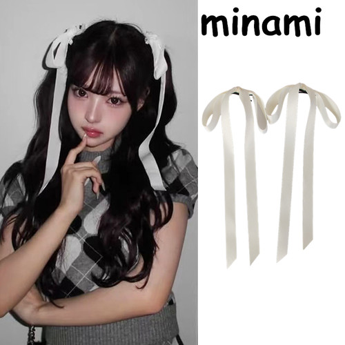 minami飘带蝴蝶结发夹绑马尾发圈