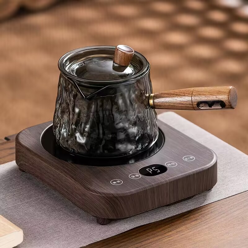 侧把玻璃小青柑专用冲泡煮茶器