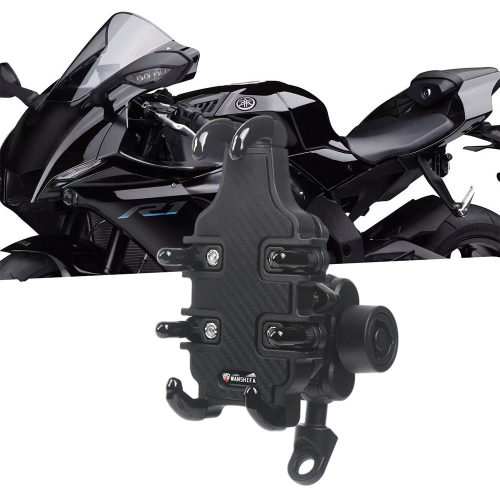 适用雅马哈YZF-R3 YZF-R7 YZF-R1  MT-03 07摩托车改装手机支架