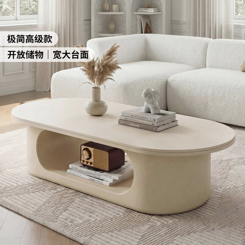 岩板轻奢茶几2026新款圆角防撞
