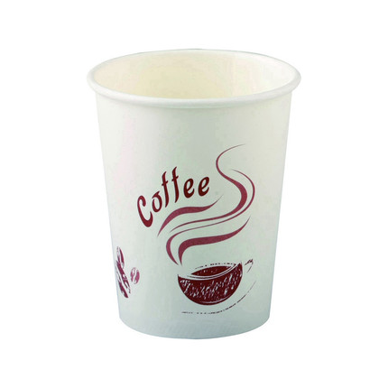 史泰博YD CUP1000-CUP1001冷热两用纸杯咖啡杯50只/包