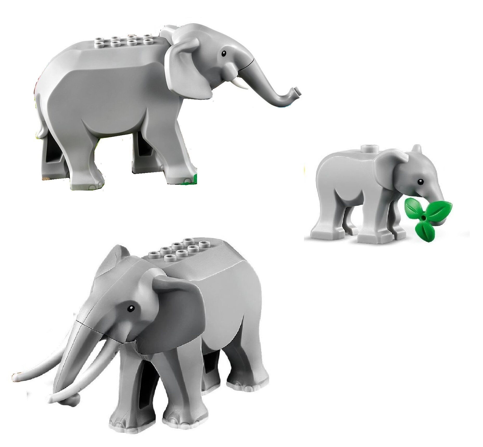 乐高 lego 零件配件 动物 杀肉 大象 60302 60307