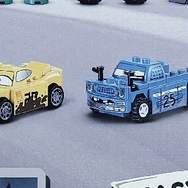 乐高 LEGO 杀肉 10744 净四辆车 不含场景 全新正品