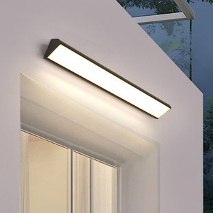 长条户外壁灯防水过道楼梯门口灯室外led阳台灯墙壁灯超亮庭院灯