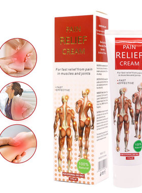 跨境英俄文酸软膏PAIN RELIEF CREAMF Quickly relieve muscle pa