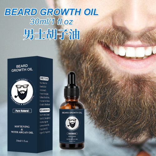 跨境胡须油 beard oil胡子油胡子蜡男士剃须水外贸出口