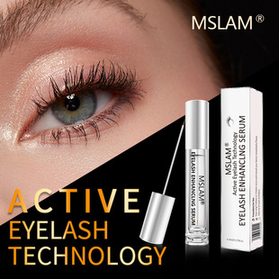 全英文跨境睫毛纤长液 睫毛护理液eyelash serum卷翘滋润浓密