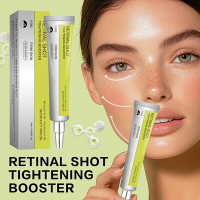 热卖视黄醇眼霜 RETINOL SHOT TIGHTENING SERUM温和精华视黄醇眼