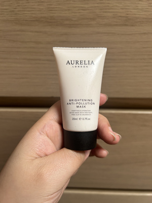 现货 英国Aurelia益生菌提亮肤抗污染净化修复面膜20ml小样