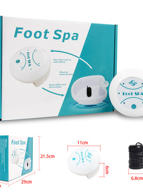 厂家一件发货欧美跨境亚马逊footspa氢分子平通衡通仪泡脚足浴机