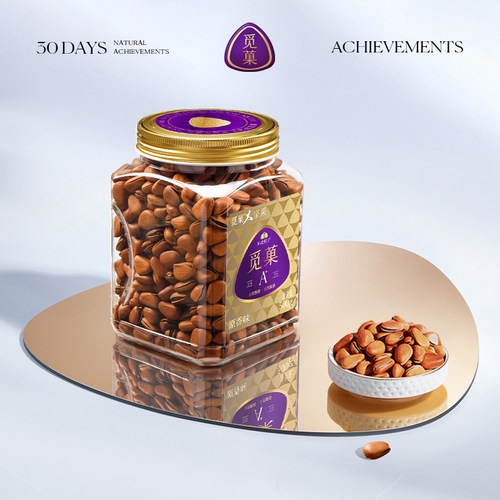 觅菓东北松子500g长白山