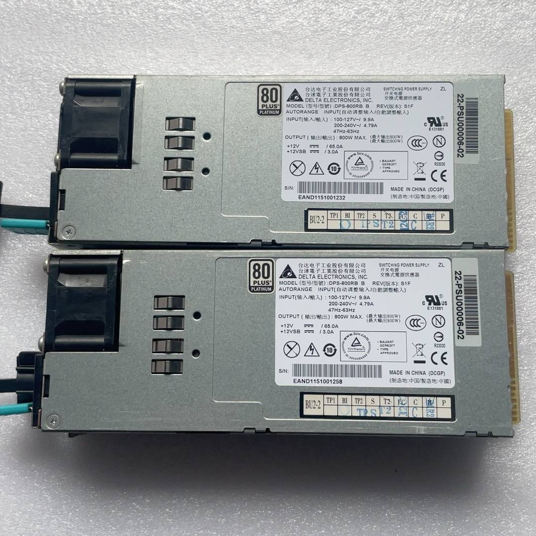 /台达DPS-800RB B服务器电议价 也可为维修！！
