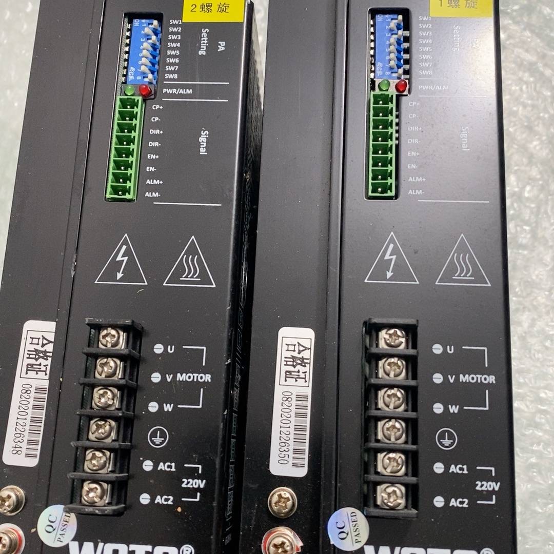 WOTO3H2208D步进驱动器两个议价 也可为维修!!