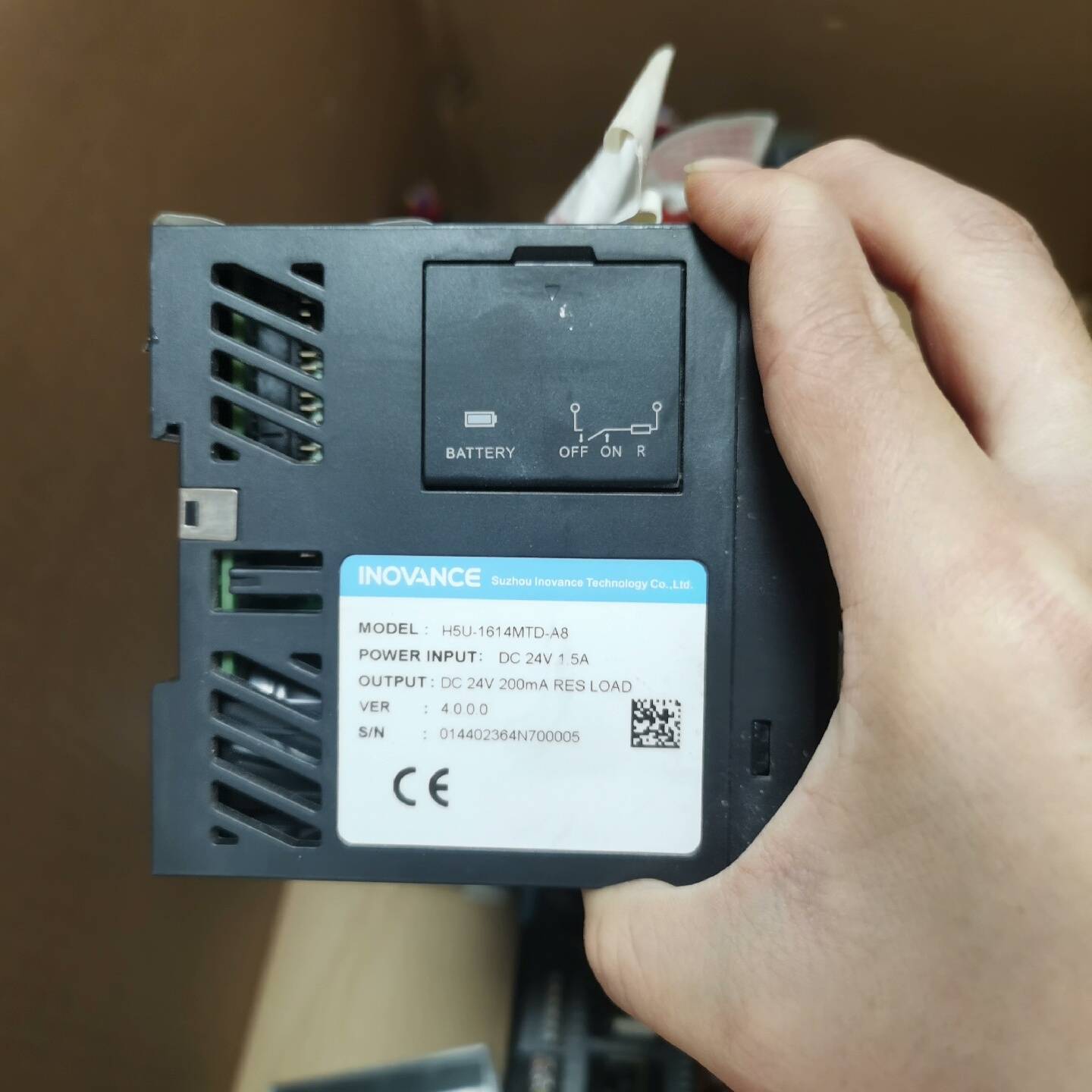 汇川PLC主机 H5U-1614MTD-A8议价 也可为维修！！