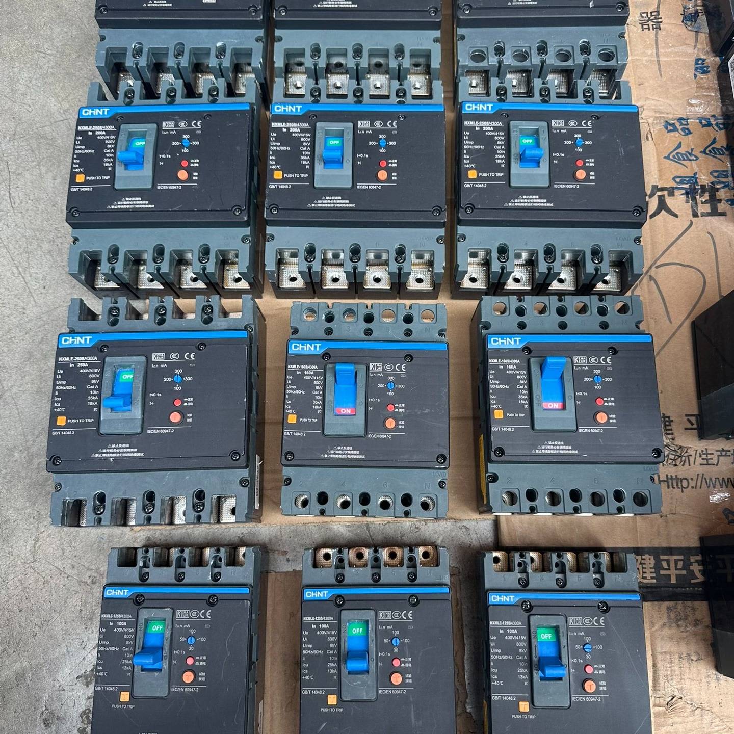 正泰NXMLE-250漏电断路器议价 也可为维修！！