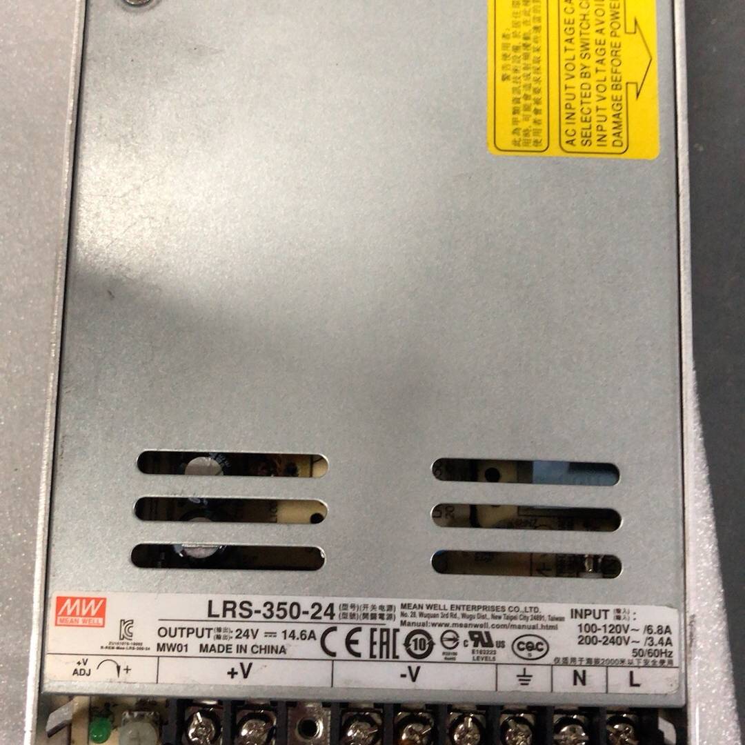 明纬开关电源LRS-350-24,L议价 也可为维修!!