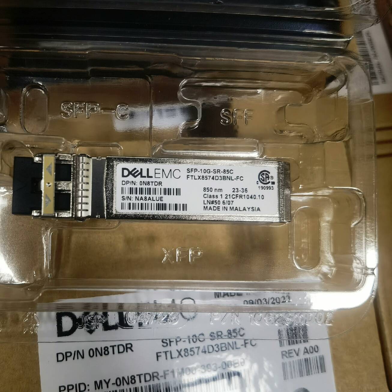 DELL EMC  FTLX8574D3BNL-FC光纤议价 也可为维修!!