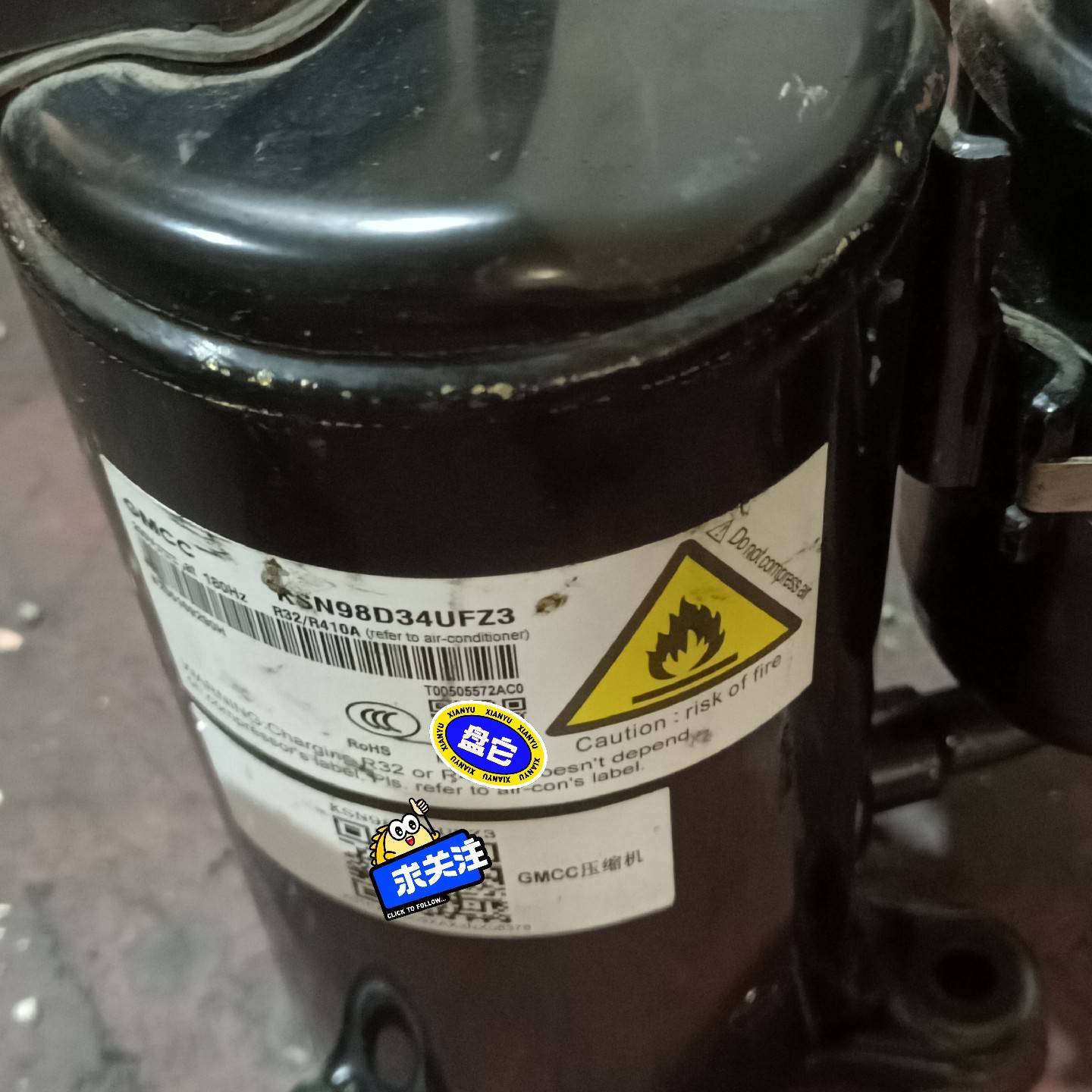 KSN98D34UFZ3变频压缩机议价 也可为维修！！